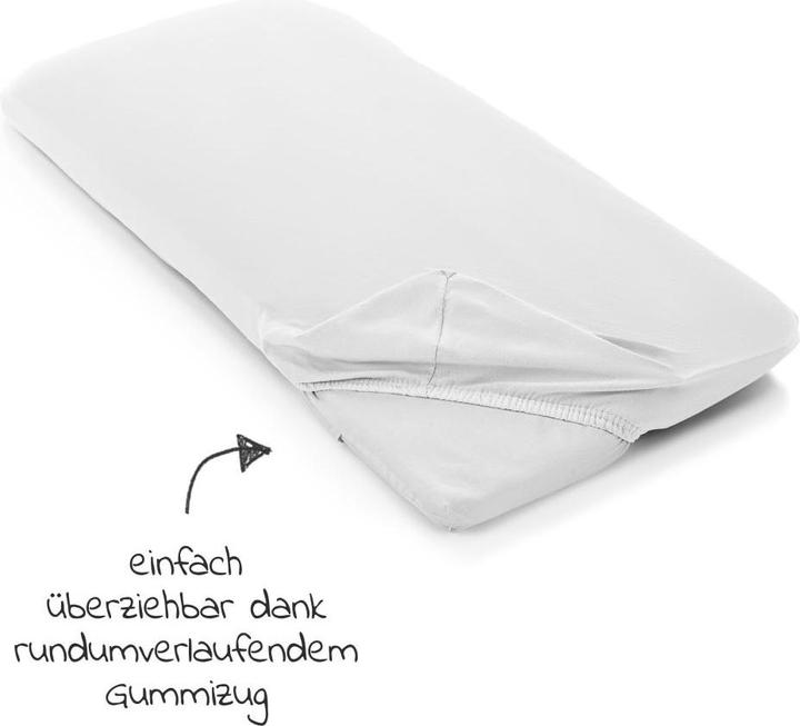 Image du produit La Loona LaLoona Draps-housses Lot de 3 pour petits matelas 40 x 90 (40 x 90 cm)