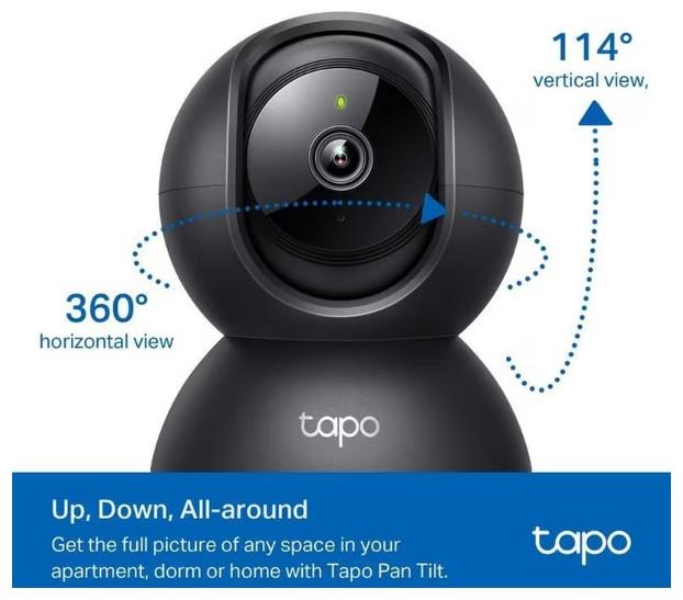 Actual product image TP-Link PAN/TILT HOME SECURITY WI-FI CAMERA SPEC: 1080P 2.4 GHZ HORIZ (1080 x 720 pixels)