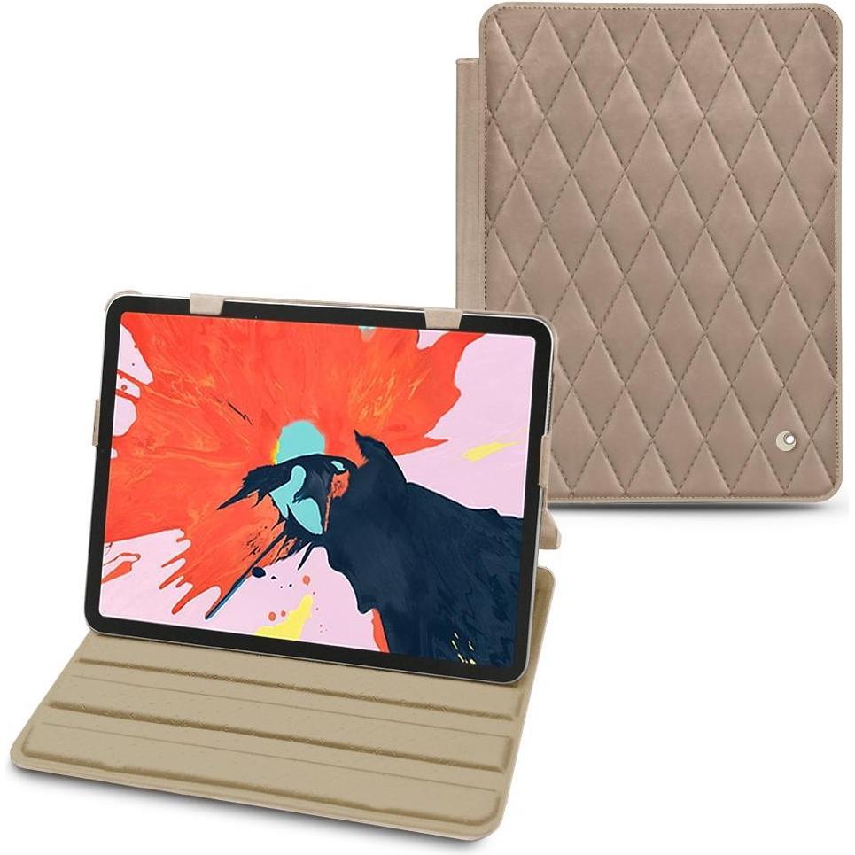 Noreve Lederschutzhülle horizontal (iPad Air 2020 (4. Gen), iPad Air 2022 (5. Gen)), Tablet Hülle, Beige
