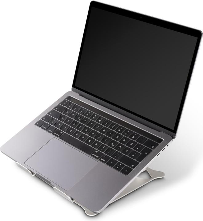 Actual product image Hama Aluminium", height-adjustable, tiltable, up to 40 cm (15.6