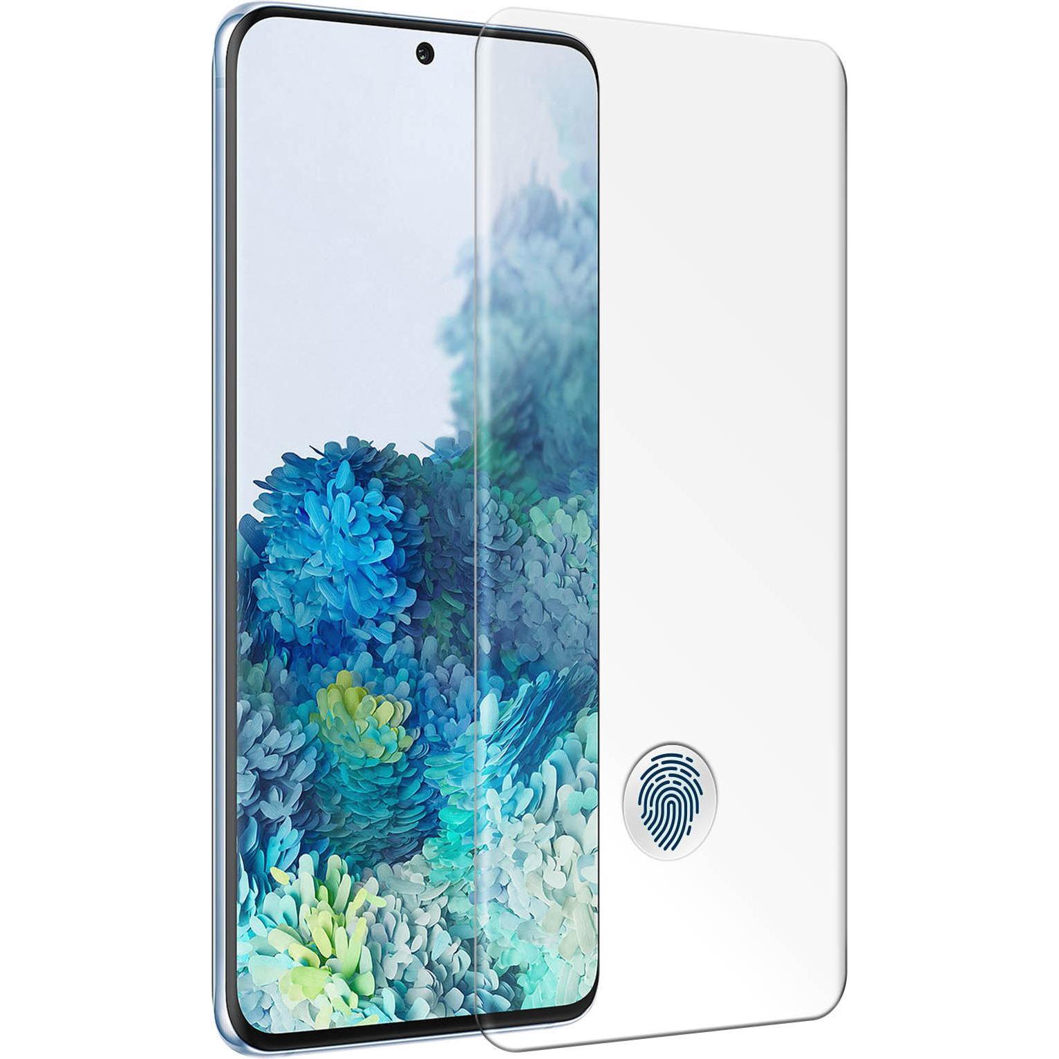 Avizar Full Cover Displayschutzfolie (1 Stück, Samsung Galaxy S20), Smartphone Schutzfolie, Transparent