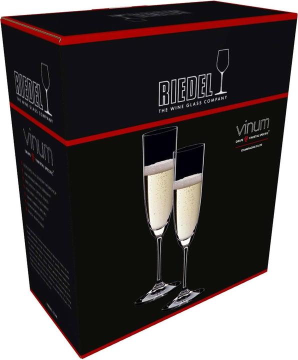 Productafbeelding Riedel Vinum Champagneglas (Set van 2) (16 cl, 2 Bril, Champagneglazen)