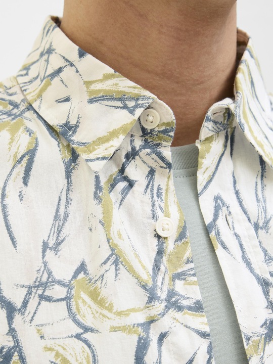 Image du produit Jack & Jones Jorjoshua Split Aop Shirt Ss Ln (XL)