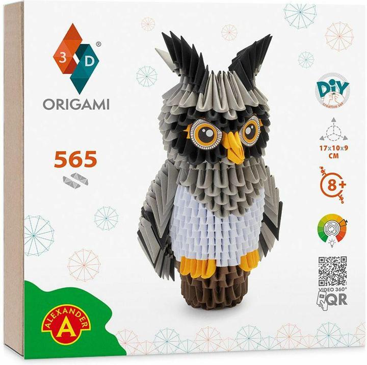 Actual product image Alexander Origami 3D Eule
