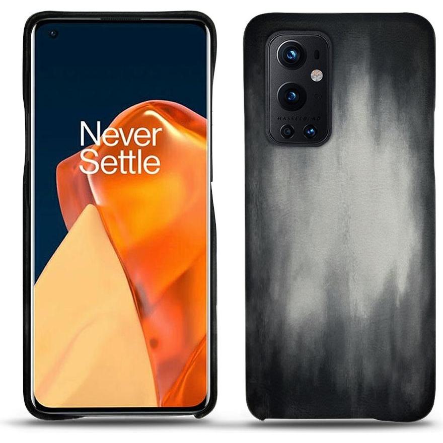Noreve Lederschutzhülle (OnePlus 9 Pro), Smartphone Hülle, Grau