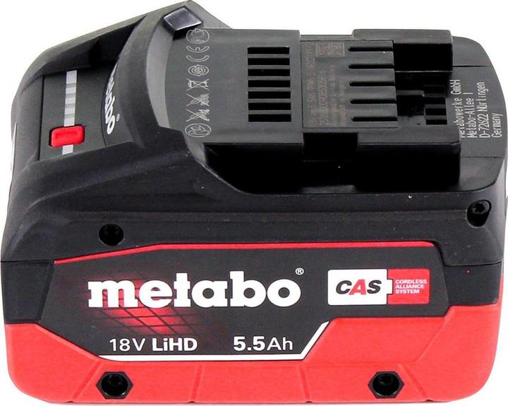 Actual product image Metabo R 12-18 DAB+ BT Battery construction site radio 12-18 V DAB+ Bluetooth + 1x battery 5.5 Ah - without (AM, DAB+, FM, Bluetooth)