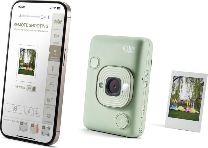 Actual product image Fujifilm Instax mini LiPlay