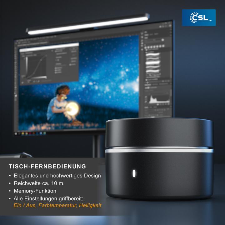 Actual product image CSL Monitor Lampe