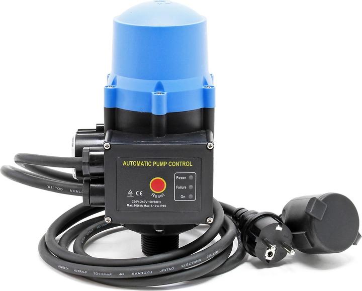 Produktbild Wiltec Druckschalter Kabel EPC-2 230V 1-phasig Pumpensteuerung Hauswasserwerk (Hauswasserpumpe)