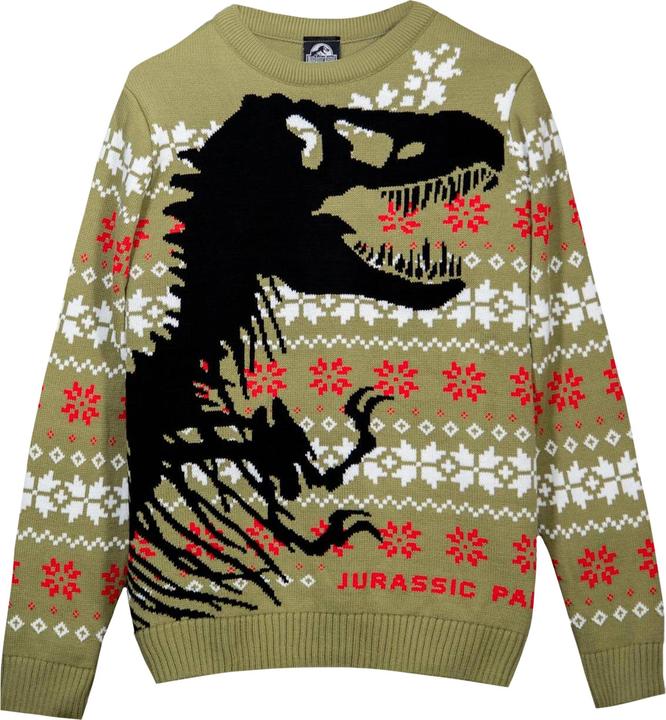 Produktbild Jurassic Park Pullover Weihnachtliches Design (XXL)