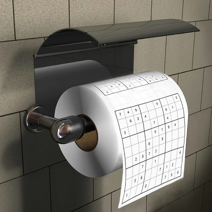 Actual product image Novelty Toilettenpapier Sudoku (1 x)