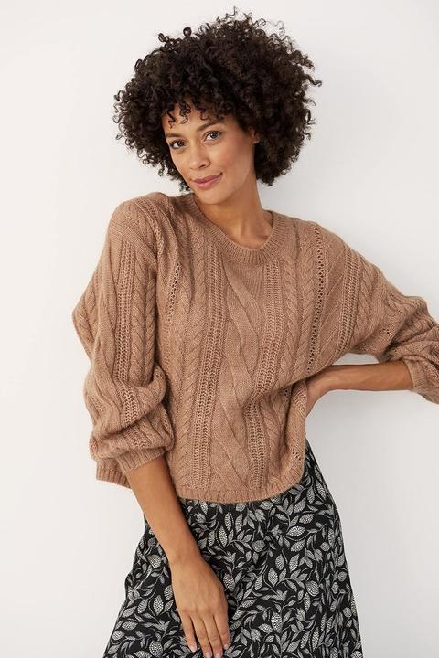 Actual product image Part Two Relaxed Fit Pullover with Long Sleeves (L)