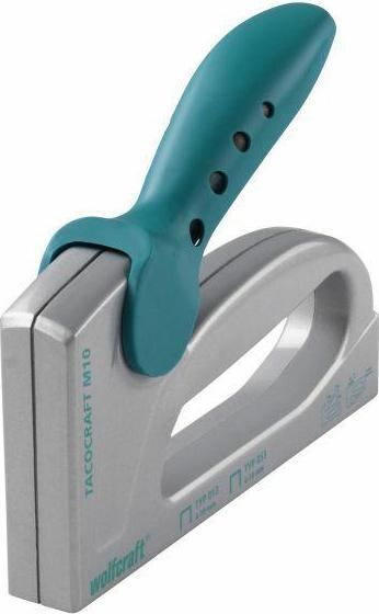wolfcraft 1 tacocraft M 10 - Hand tacker, metal handle