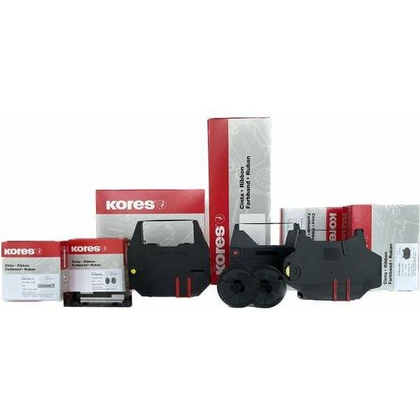 Kores Farbband für Sharp EL-1611 P, violett, Gruppe 746 gepackt zu 5 Stück, Drucker Zubehör