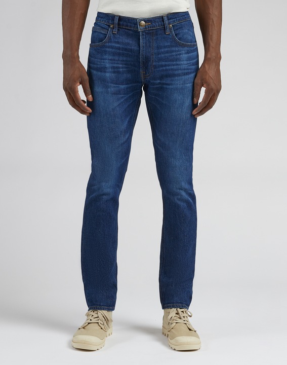 Actual product image Lee Luke Jeans Slim Tapered Fit Dark Worn Kansas (W33/L34)
