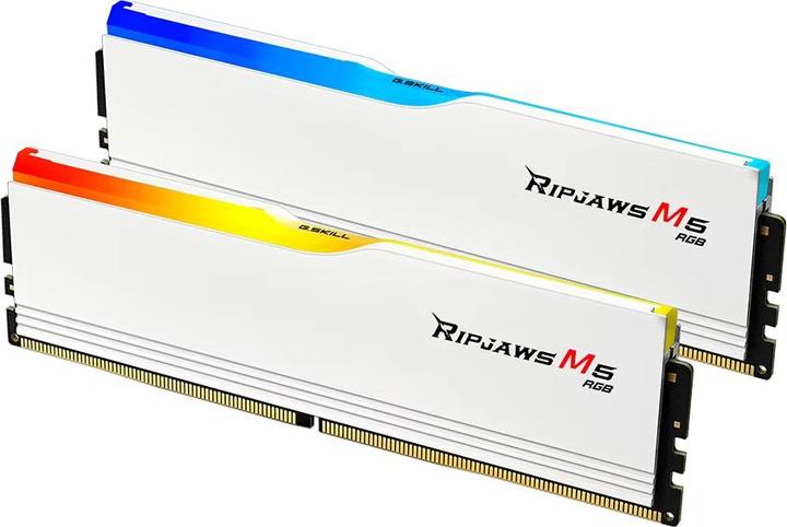 Actual product image G.Skill D532GB 6000-36 Ripjaws M5 wh K2 GSK (F5-6000J3636F16GX2-RM5RW) (2 x 16GB, 6000 MHz, DDR5 RAM, DIMM)
