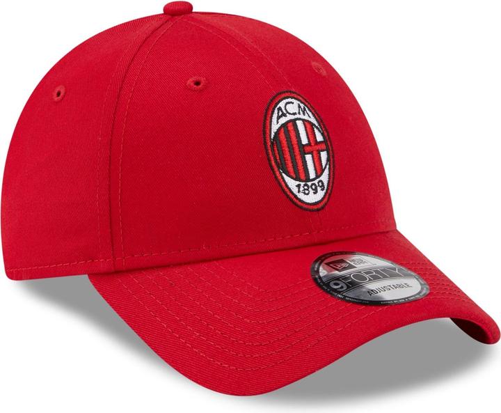 New Era 9Forty Strapback Cap - Ac Mailand Rot