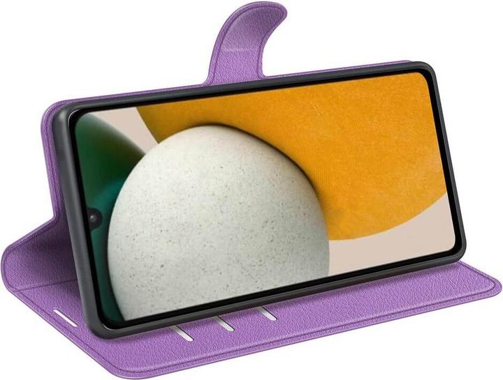 Produktbild Cover-Discount Galaxy A15 - Leder Etui Hülle violett (Samsung Galaxy A15)