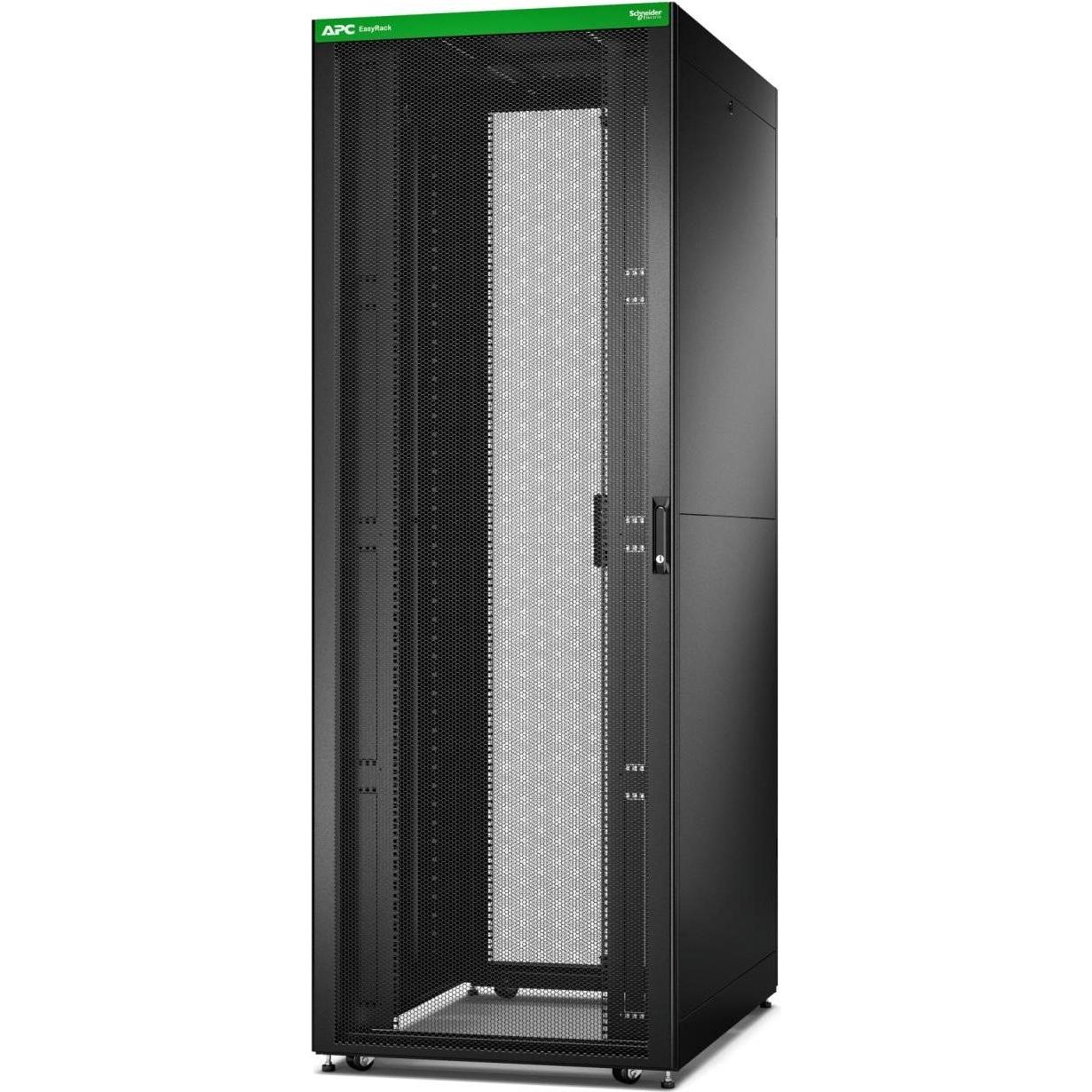 APC Netzwerkschrank Easy Rack ER8822 48HE / Schwarz (48 HE, 19 Zoll Rack), Serverschrank, Schwarz