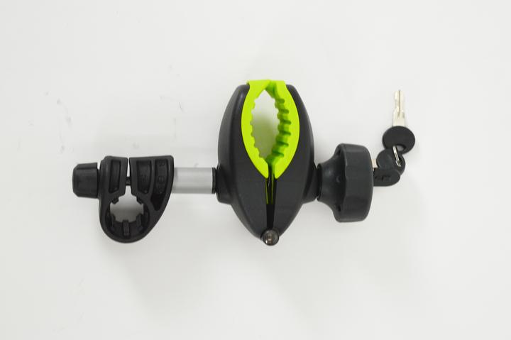 Produktbild BuzzRack Bras court avec pince et lock pour porte-vélo (Schwarz)