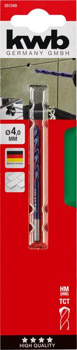 Image du produit kwb Mèches à grès cérame, ø 4.0 mm (4 mm)