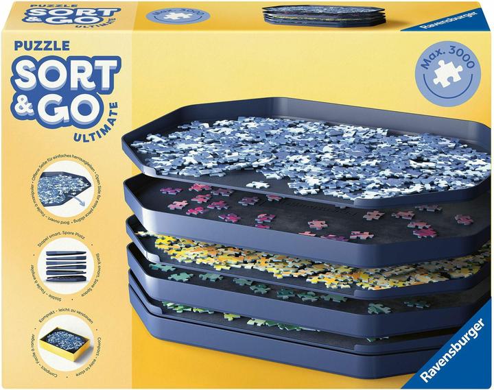 Ravensburger Puzzlezubehör - Deluxe Sort & Go (3000 pezzi)