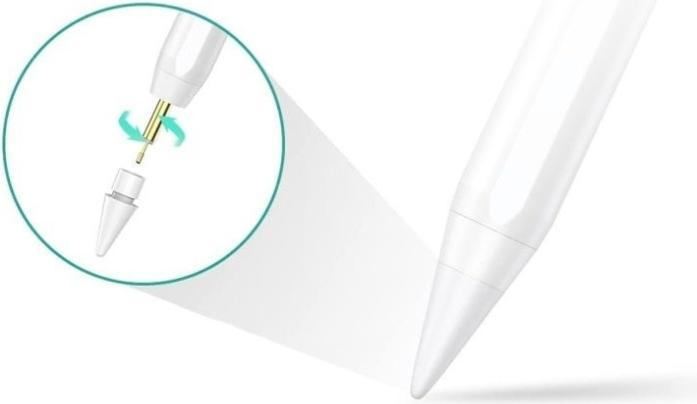 Actual product image 4smarts Replacement tips for Apple Pencil (1st gen./2nd gen.) 4 pcs. set