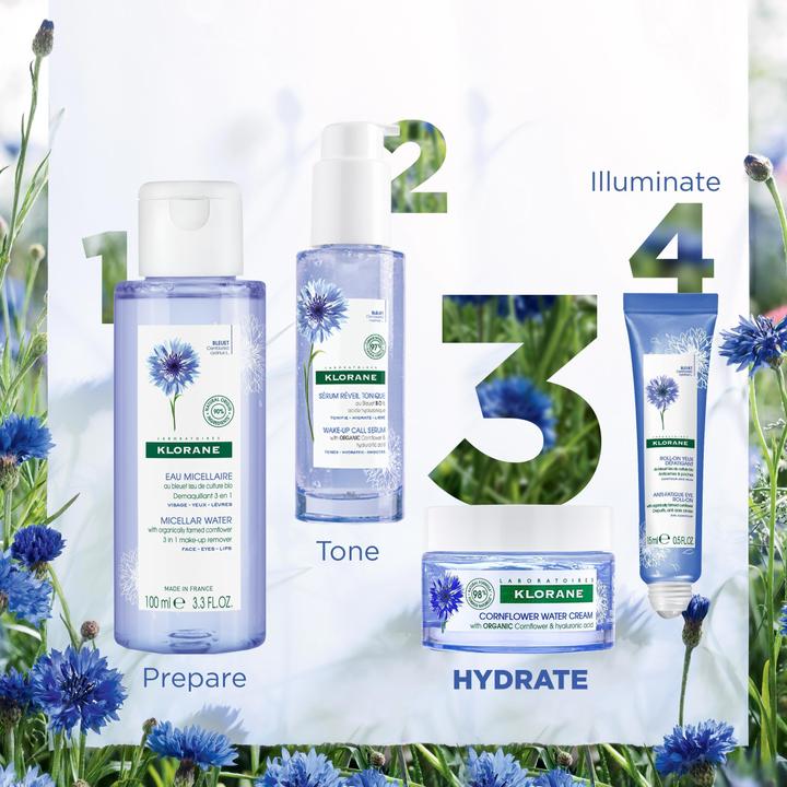 Actual product image Klorane Moisturising cream with organic cornflower (50 ml, Day cream)