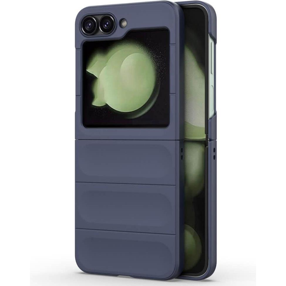 Cover-Discount Galaxy Z Flip6 - Rugged Protective Hülle (Samsung Galaxy Z Flip6), Smartphone Hülle, Blau