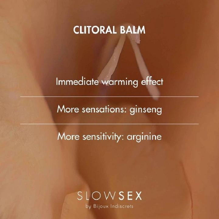 Actual product image Bijoux Indiscrets Slow Sex Clitoral Balm (10 ml)