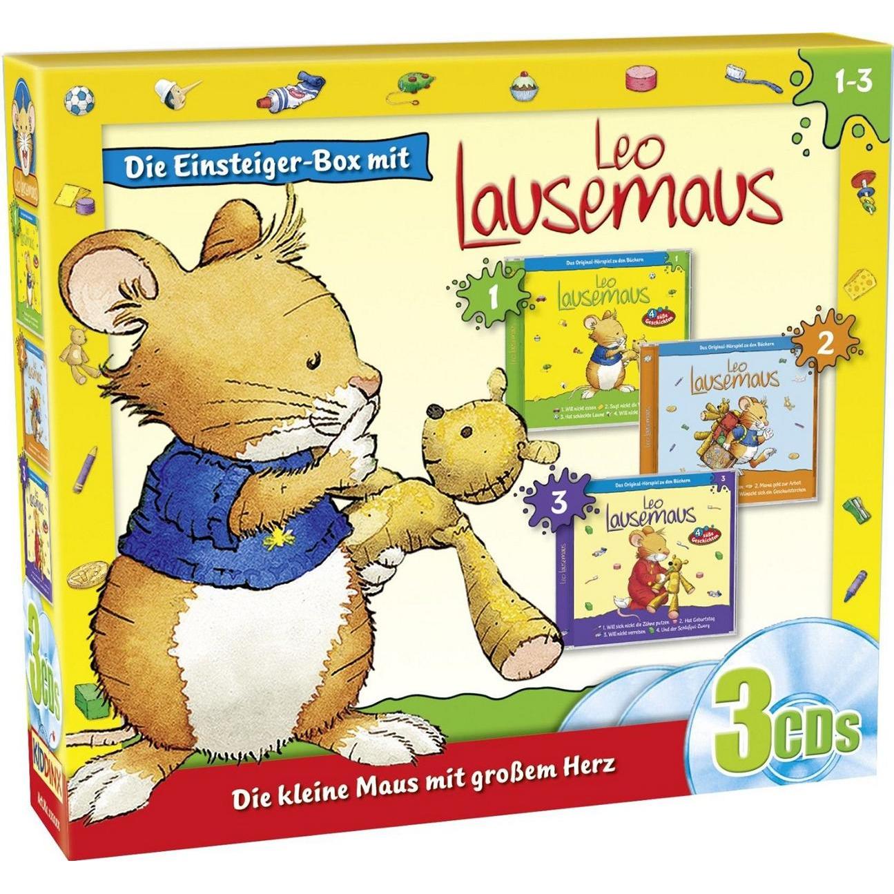 Leo Lausemaus 3 Cd Box, Hörbücher von Leo Lausemaus