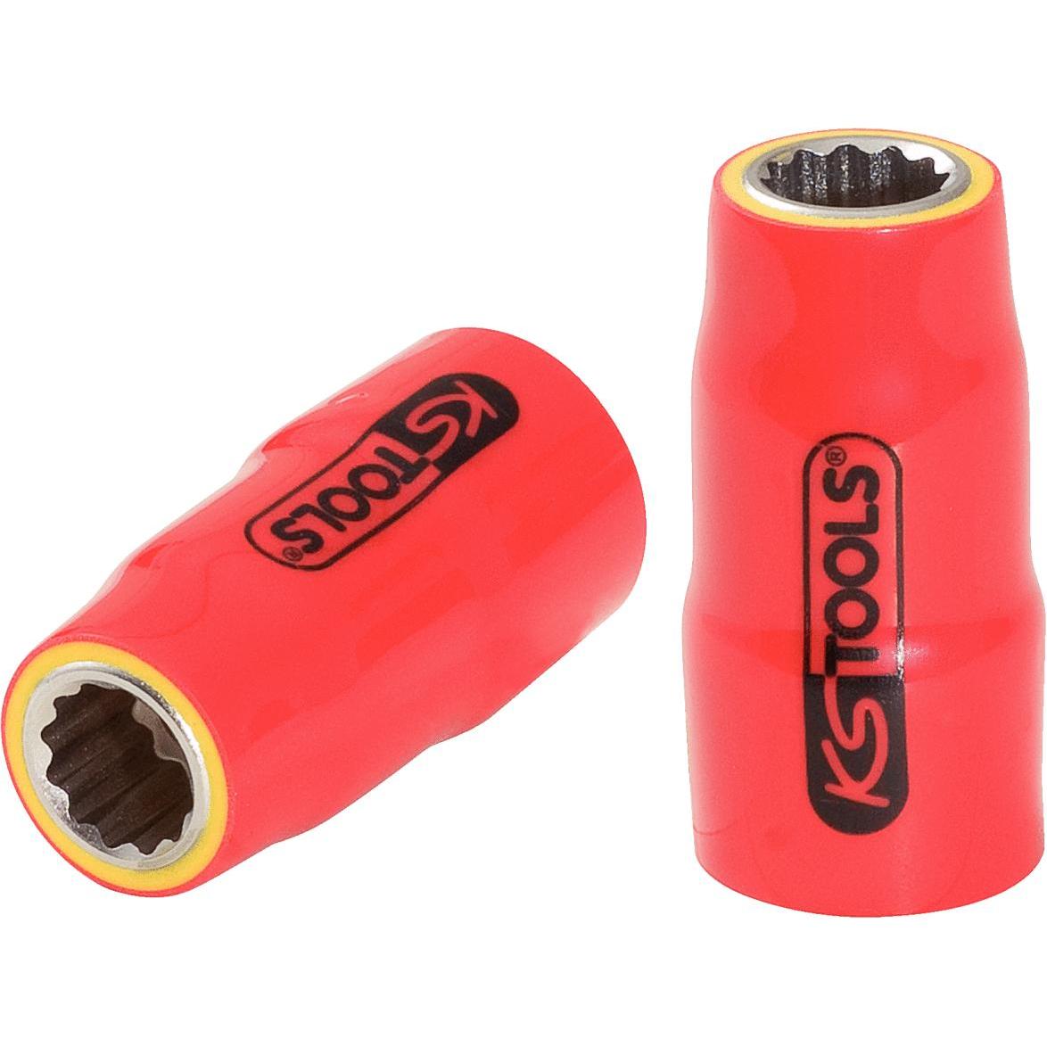 KS Tools, Steckschlüssel + Stecknuss, 3/8"" Isolierte Stecknuss, 19mm (19 mm)