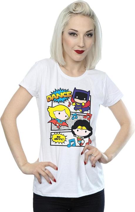 Immagine prodotto Chibi Super Friends Dance Maglietta Donna (S)