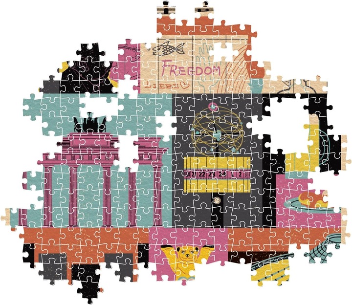 Productafbeelding Clementoni Puzzel Berlijn stukjes (1000 onderdelen)