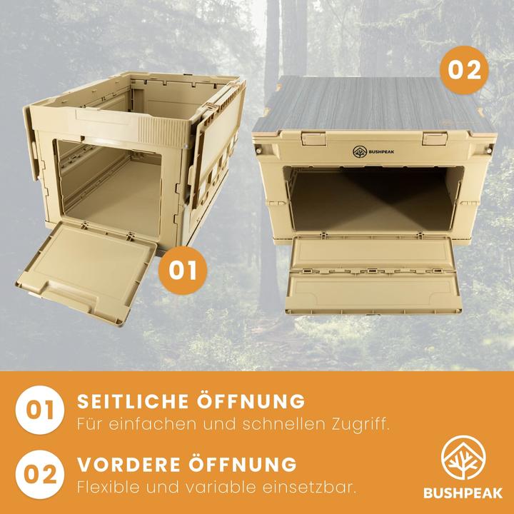 Actual product image Army Shop Foldable storage box - Flexbox 50L (50 l)