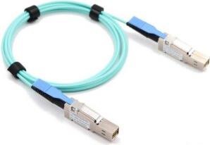 Produktbild BlueOptics QNAP SAS-HD-AOC-50M kompatibles AOC MiniSAS HD BL484803N50M