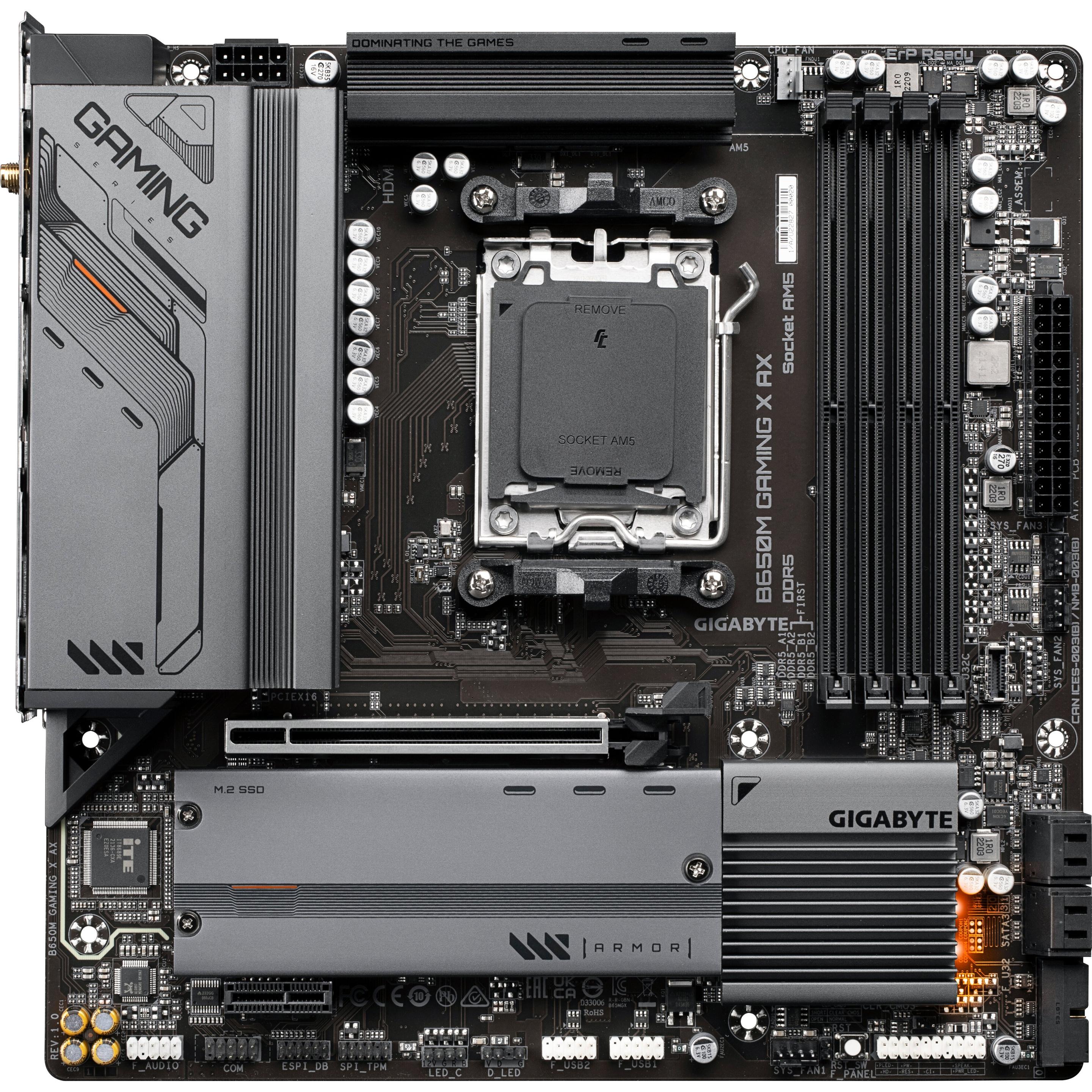 Gigabyte B650M Gaming X AX (AM5, AMD B650, mATX), Mainboard