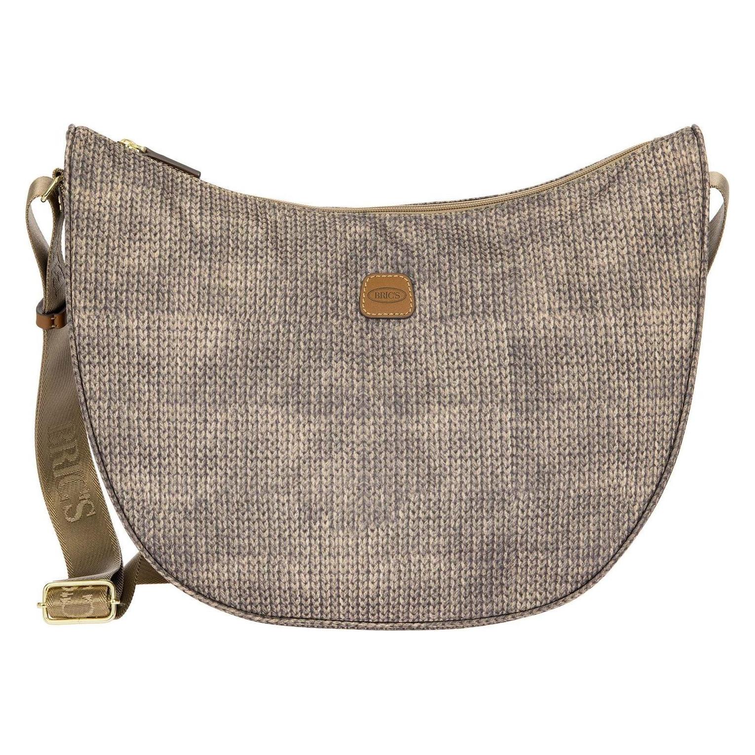 Brics, Damen, Handtasche, X-Bag Shoulderbag, Braun