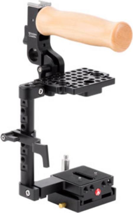 Actual product image Wooden Camera Unified BMPCC4K / BMPCC6K Camera Cage (Blackmagic Pocket Cinema Camera 4K / 6K) with
