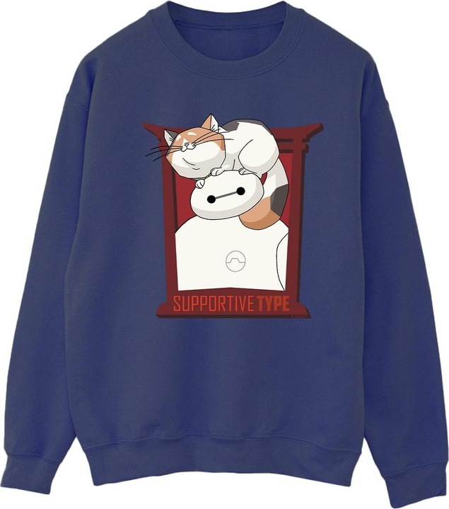 Immagine prodotto Disney Big Hero 6 Baymax Frame Support Felpa Donna (XXL)