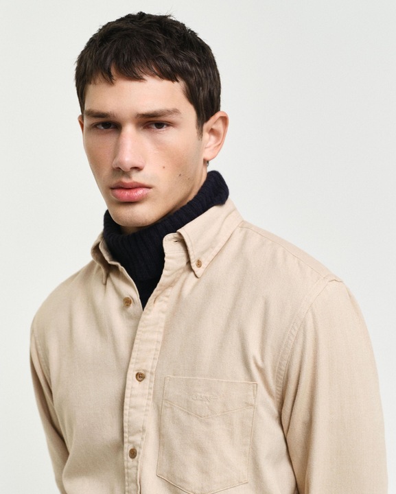 Produktbild GANT fanne-hemd herringbone (L)