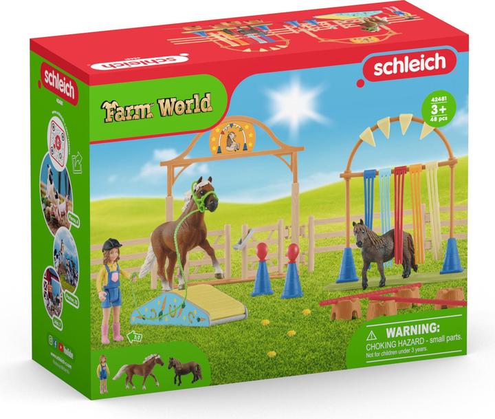 Image du produit Schleich Formation à l'agilité des poneys
