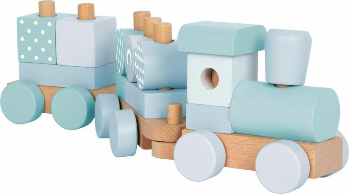 small foot Holzzug blau