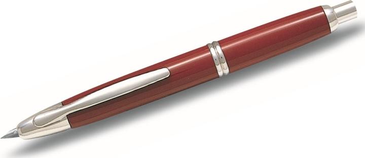 Produktbild Pilot Capless Rhodium F silber/rot (Rot/Silber, 1 x)