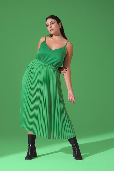 Produktbild Ulla Popken Hemd, Spaghettiträger, Classic, V-Ausschnitt, Satin (50, 52)