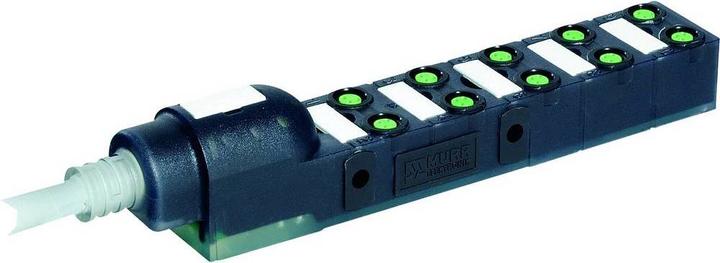 Produktbild Murr Elektronik Exact8, 10xM8, 3-pol., Ltg.fest 5.0m PUR/PVC 10x0.34+2x0.75