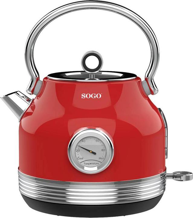 Sogo Kabelloser Wasserkocher Retro Strix Control (1.80 l)