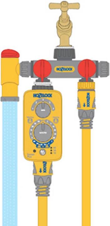 Immagine prodotto Hozelock Attacco e scarico del rubinetto a 2 vie FLOWMAX (Adattatore per rubinetto)