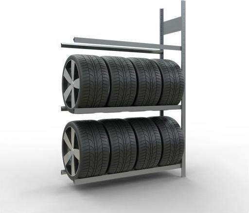 Produktbild Schulte Lagertechnik Räder-Anbauregal MULTIplus150