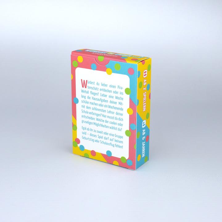 Produktbild Hegemann:Würdest du lieber...? - Die v (Deutsch)